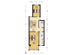 七里新村 2室1廳 98萬